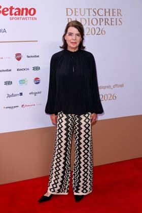 Susanne Daubner bei der Verleihung Deutscher Radiopreis am 10.09.2026 im Musical Theater an der Elbe in Hamburg Susanne Daubner arrives for the annual German Radio Awards (Deutscher Radiopreis) ceremony on September 10, 2026 at the Musical Theater an der Elbe in Hamburg, Germany Deutscher Radiopreis Verleihung in Hamburg