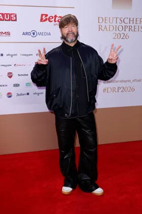 Rea Garvey bei der Verleihung Deutscher Radiopreis am 10.09.2026 im Musical Theater an der Elbe in Hamburg Rea Garvey arrives for the annual German Radio Awards (Deutscher Radiopreis) ceremony on September 10, 2026 at the Musical Theater an der Elbe in Hamburg, Germany Deutscher Radiopreis Verleihung in Hamburg