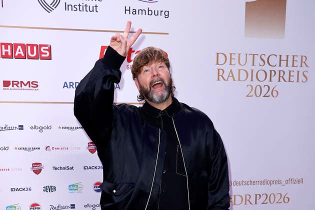Rea Garvey bei der Verleihung Deutscher Radiopreis am 10.09.2026 im Musical Theater an der Elbe in Hamburg Rea Garvey arrives for the annual German Radio Awards (Deutscher Radiopreis) ceremony on September 10, 2026 at the Musical Theater an der Elbe in Hamburg, Germany Deutscher Radiopreis Verleihung in Hamburg