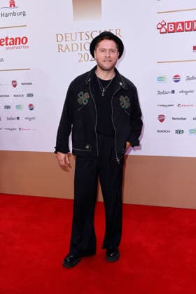 Johannes Oerding bei der Verleihung Deutscher Radiopreis am 10.09.2026 im Musical Theater an der Elbe in Hamburg Johannes Oerding arrives for the annual German Radio Awards (Deutscher Radiopreis) ceremony on September 10, 2026 at the Musical Theater an der Elbe in Hamburg, Germany Deutscher Radiopreis Verleihung in Hamburg
