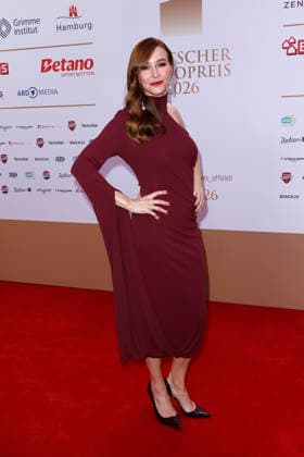 Katrin Bauerfeind bei der Verleihung Deutscher Radiopreis am 10.09.2026 im Musical Theater an der Elbe in Hamburg Katrin Bauerfeind arrives for the annual German Radio Awards (Deutscher Radiopreis) ceremony on September 10, 2026 at the Musical Theater an der Elbe in Hamburg, Germany Deutscher Radiopreis Verleihung in Hamburg