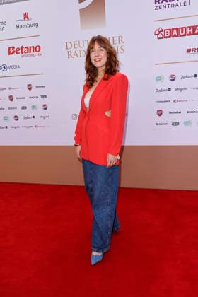 Antje Schomaker bei der Verleihung Deutscher Radiopreis am 10.09.2026 im Musical Theater an der Elbe in Hamburg Antje Schomaker arrives for the annual German Radio Awards (Deutscher Radiopreis) ceremony on September 10, 2026 at the Musical Theater an der Elbe in Hamburg, Germany Deutscher Radiopreis Verleihung in Hamburg