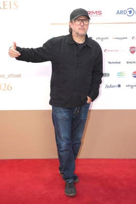 Bjarne Mädel bei der Verleihung des 17. Deutschen Radiopreises 2026 im Stage Theater an der Elbe. Hamburg, 10.09.2026