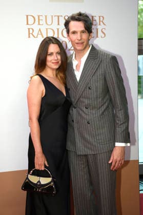 Alice Dwyer und Sabin Tambrea bei der Verleihung des 17. Deutschen Radiopreises 2026 im Stage Theater an der Elbe. Hamburg, 10.09.2026