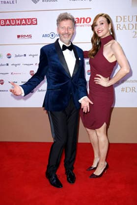 Thorsten Schorn und Katrin Bauerfeind bei der Verleihung des 17. Deutschen Radiopreises 2026 im Stage Theater an der Elbe. Hamburg, 10.09.2026