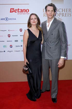 Alice Dwyer mit Ehemann Sabin Tambrea bei der Verleihung des 17. Deutschen Radiopreises 2026 im Stage Theater an der Elbe. Hamburg, 10.09.2026