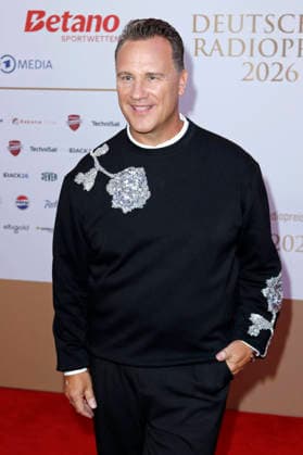 Guido Maria Kretschmer bei der Verleihung des 17. Deutschen Radiopreises 2026 im Stage Theater an der Elbe. Hamburg, 10.09.2026