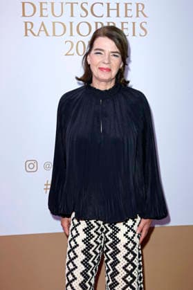 Susanne Daubner bei der Verleihung des 17. Deutschen Radiopreises 2026 im Stage Theater an der Elbe. Hamburg, 10.09.2026