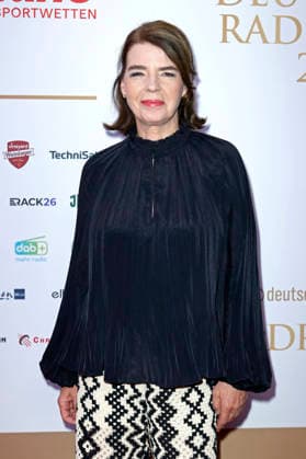 Susanne Daubner bei der Verleihung des 17. Deutschen Radiopreises 2026 im Stage Theater an der Elbe. Hamburg, 10.09.2026