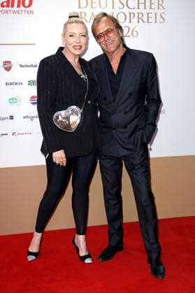 Sabrina Winter alias Stereoblond und Steve Norman von Spandau Ballet bei der Verleihung des 17. Deutschen Radiopreises 2026 im Stage Theater an der Elbe. Hamburg, 10.09.2026