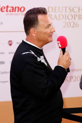 Guido Maria Kretschmer bei der Verleihung des 17. Deutschen Radiopreises 2026 im Stage Theater an der Elbe. Hamburg, 10.09.2026