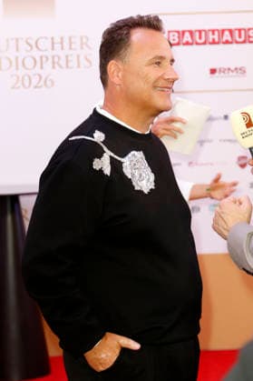 Guido Maria Kretschmer bei der Verleihung des 17. Deutschen Radiopreises 2026 im Stage Theater an der Elbe. Hamburg, 10.09.2026