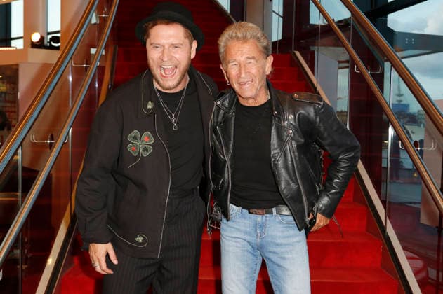 Johannes Oerding und Peter Maffay bei der Verleihung des 17. Deutschen Radiopreises 2026 im Stage Theater an der Elbe. Hamburg, 10.09.2026
