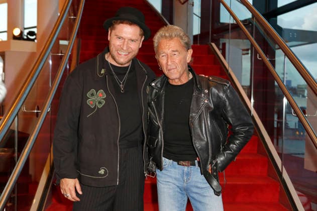 Johannes Oerding und Peter Maffay bei der Verleihung des 17. Deutschen Radiopreises 2026 im Stage Theater an der Elbe. Hamburg, 10.09.2026