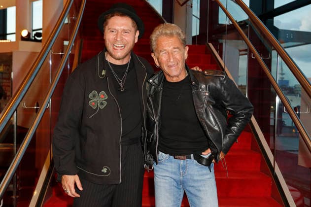 Johannes Oerding und Peter Maffay bei der Verleihung des 17. Deutschen Radiopreises 2026 im Stage Theater an der Elbe. Hamburg, 10.09.2026