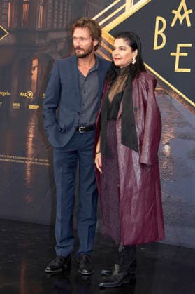 Andreas Pietschmann und Jasmin Tabatabai bei der Weltpremiere der 5. und finalen Staffel der TV-Serie Babylon Berlin im Zoo Palast. Berlin, 10.09.2026