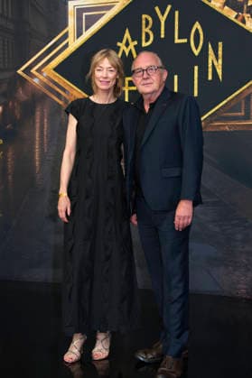 Jenny Schily und Uwe Preuss bei der Weltpremiere der 5. und finalen Staffel der TV-Serie Babylon Berlin im Zoo Palast. Berlin, 10.09.2026