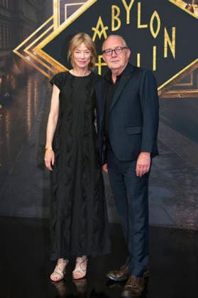 Jenny Schily und Uwe Preuss bei der Weltpremiere der 5. und finalen Staffel der TV-Serie Babylon Berlin im Zoo Palast. Berlin, 10.09.2026