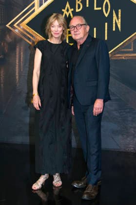 Jenny Schily und Uwe Preuss bei der Weltpremiere der 5. und finalen Staffel der TV-Serie Babylon Berlin im Zoo Palast. Berlin, 10.09.2026