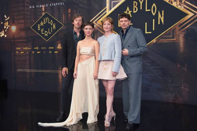 Max Mauff, Liv Lisa Fries, Leonie Benesch und Christian Friedel bei der Weltpremiere der 5. und finalen Staffel der TV-Serie Babylon Berlin im Zoo Palast. Berlin, 10.09.2026