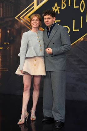Leonie Benesch und Christian Friedel bei der Weltpremiere der 5. und finalen Staffel der TV-Serie Babylon Berlin im Zoo Palast. Berlin, 10.09.2026