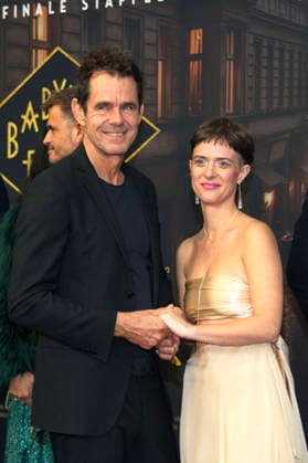 Tom Tykwer und Liv Lisa Fries bei der Weltpremiere der 5. und finalen Staffel der TV-Serie Babylon Berlin im Zoo Palast. Berlin, 10.09.2026