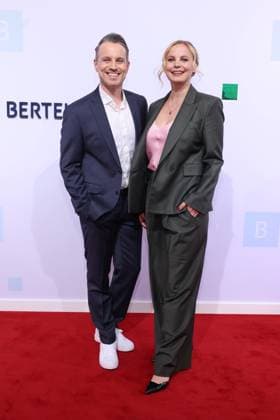 Bertelsmann Party 2026 Marc Dumitru und Toni Scheurlen Roter Teppich zur Bertelsmann Party 2026, Berliner Repräsentanz Berlin, Datum: 10.09.2026 Copyright: xEventpress Kratschx