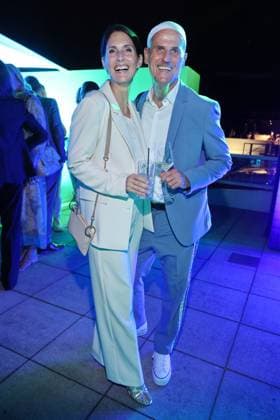 Bertelsmann Party 2026 Ralf Zacherl, Viola Zacherl Roter Teppich zur Bertelsmann Party 2026, Berliner Repräsentanz Berlin, Datum: 10.09.2026 Copyright: xEventpress Kratschx