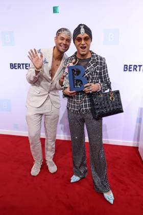 Bertelsmann Party 2026 Marcell Damaschke, Julian F. M. Stoeckel Roter Teppich zur Bertelsmann Party 2026, Berliner Repräsentanz Berlin, Datum: 10.09.2026 Copyright: xEventpress Kratschx