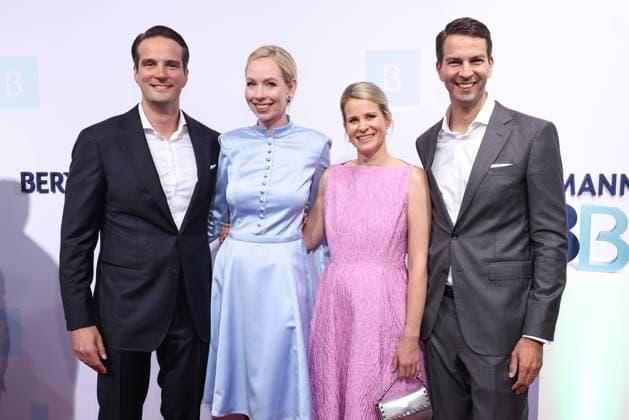 Bertelsmann Party 2026 Thomas Coesfeld, Julia Coesfeld, Marie-Josefien Coesfeld, Carsten Coesfeld Roter Teppich zur Bertelsmann Party 2026, Berliner Repräsentanz Berlin, Datum: 10.09.2026 Copyright: xEventpress Kratschx