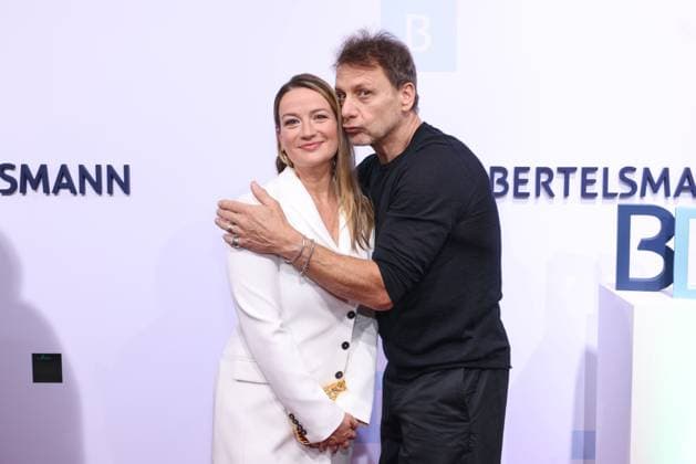 Bertelsmann Party 2026 Hendrik Duryn, Nina Gummich Roter Teppich zur Bertelsmann Party 2026, Berliner Repräsentanz Berlin, Datum: 10.09.2026 Copyright: xEventpress Kratschx