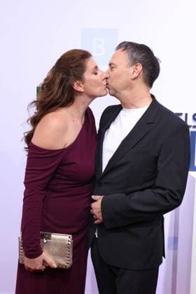 Bertelsmann Party 2026 Linda Haas, Sebastian Fitzek Roter Teppich zur Bertelsmann Party 2026, Berliner Repräsentanz Berlin, Datum: 10.09.2026 Copyright: xEventpress Kratschx