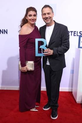 Bertelsmann Party 2026 Linda Haas, Sebastian Fitzek Roter Teppich zur Bertelsmann Party 2026, Berliner Repräsentanz Berlin, Datum: 10.09.2026 Copyright: xEventpress Kratschx