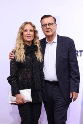 Bertelsmann Party 2026 Katja Burkhardt, Hans Mahr Roter Teppich zur Bertelsmann Party 2026, Berliner Repräsentanz Berlin, Datum: 10.09.2026 Copyright: xEventpress Kratschx