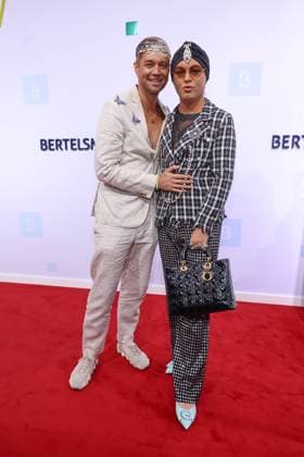 Bertelsmann Party 2026 Marcell Damaschke, Julian F. M. Stoeckel Roter Teppich zur Bertelsmann Party 2026, Berliner Repräsentanz Berlin, Datum: 10.09.2026 Copyright: xEventpress Kratschx
