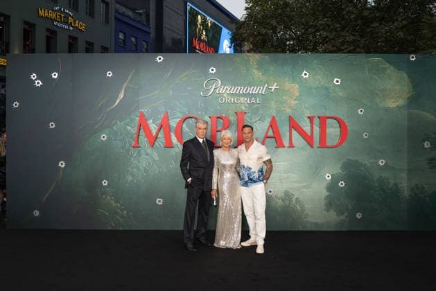 September 10, 2026, London, United Kingdom: Pierce Brosnan, Helen Mirren and Tom Hardy attend the World Premiere ofÃ‚ MOBLAND SEASON 2Ã‚ atÃ‚ Odeon Luxe Leicester Square.The cast and celebrity guests attend the red carpet World Premiere ofÃ‚ MOBLAND SEASON 2Ã‚ atÃ‚ Odeon Luxe in Leicester Square London United Kingdom  - ZUMAs197 20260910_aaa_s197_557 Copyright: xPhilxLewisx