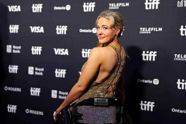 September 10, 2026, Toronto, On, CAN: Madeline Delp arrives on the red carpet to promote the film Being Heumann at the Toronto International Film Festival, in Toronto, on Thursday Sept. 10, 2026, Toronto CAN  - ZUMAc35_ 20260910_zaf_c35_155 Copyright: xChrisxYoungx