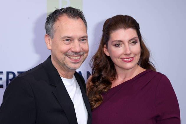 Sebastian Fitzek mit Ehefrau Linda Fitzek bei der BERTELSMANN PARTY 2026 in der Bertelsmann Hauptstadtrepräsentanz in Berlin am 10.09.2026