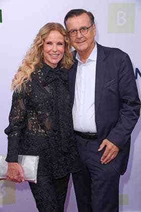 Katja Burkard mit Ehemann Hans Mahr bei der BERTELSMANN PARTY 2026 in der Bertelsmann Hauptstadtrepräsentanz in Berlin am 10.09.2026