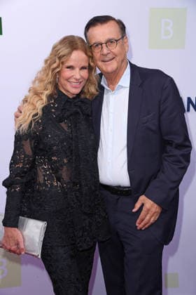 Katja Burkard mit Ehemann Hans Mahr bei der BERTELSMANN PARTY 2026 in der Bertelsmann Hauptstadtrepräsentanz in Berlin am 10.09.2026