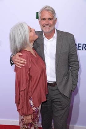 Birgit Schrowange mit Ehemann Frank Spothelfer bei der BERTELSMANN PARTY 2026 in der Bertelsmann Hauptstadtrepräsentanz in Berlin am 10.09.2026