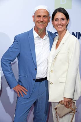Ralf Zacherl mit Ehefrau Ulrike Leifer bei der BERTELSMANN PARTY 2026 in der Bertelsmann Hauptstadtrepräsentanz in Berlin am 10.09.2026