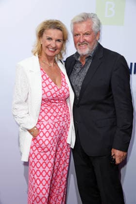 Hera Lind mit Ehemann Engelbert Lainer bei der BERTELSMANN PARTY 2026 in der Bertelsmann Hauptstadtrepräsentanz in Berlin am 10.09.2026