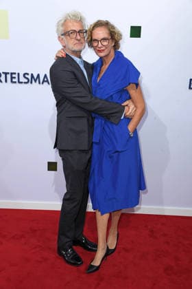 Dominic Raacke mit Freundin Alexandra Rohleder bei der BERTELSMANN PARTY 2026 in der Bertelsmann Hauptstadtrepräsentanz in Berlin am 10.09.2026