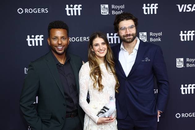 H.S. Naji (Producer), Jackie Langelier (Producer), Danny Roberts (Producer) at arrivals for STUFFED Premiere at the Toronto International Film Festival (TIFF) 2026, Royal Alexandra Theatre, Toronto, ON, September 10, 2026. Photo By: JA Everett Collection STUFFED Premiere at the Toronto International Film Festival (TIFF) 2026 PUBLICATIONXNOTxINxCANxCHNxFRAxITAxJPNxNORxPOLxRUSxESPxUKxUSA