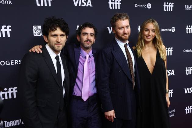 Harry Melling, Joss Holden-Rea, Theo Rhys, Jodie Comer at arrivals for STUFFED Premiere at the Toronto International Film Festival (TIFF) 2026, Royal Alexandra Theatre, Toronto, ON, September 10, 2026. Photo By: JA Everett Collection STUFFED Premiere at the Toronto International Film Festival (TIFF) 2026 PUBLICATIONXNOTxINxCANxCHNxFRAxITAxJPNxNORxPOLxRUSxESPxUKxUSA