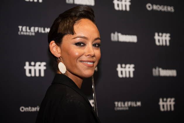 September 10, 2026, Toronto, On, Canada: Nyla Innuksuk is pictured on the red carpet for In the Heart of the South at the Toronto International Film Festival in Toronto, on Thursday, Sept. 10, 2026. Toronto Canada  - ZUMAc35_ 20260910_zaf_c35_212 Copyright: xLauraxProctorx