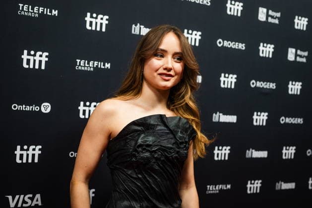 September 10, 2026, Toronto, On, Canada: Ruby Stokes is pictured on the red carpet for Below at the Toronto International Film Festival in Toronto, on Thursday, Sept. 10, 2026. Toronto Canada  - ZUMAc35_ 20260910_zaf_c35_231 Copyright: xLauraxProctorx
