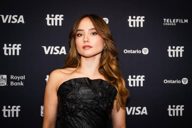 September 10, 2026, Toronto, On, Canada: Ruby Stokes is pictured on the red carpet for Below at the Toronto International Film Festival in Toronto, on Thursday, Sept. 10, 2026. Toronto Canada  - ZUMAc35_ 20260910_zaf_c35_233 Copyright: xLauraxProctorx