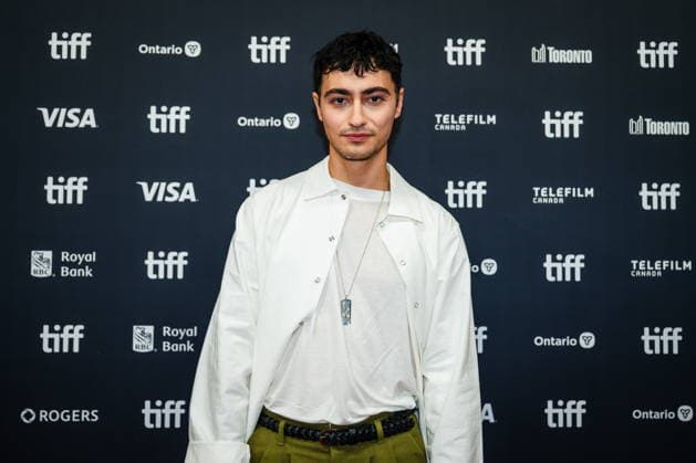 September 10, 2026, Toronto, On, Canada: Kaleb Horn is pictured on the red carpet for Below at the Toronto International Film Festival in Toronto, on Thursday, Sept. 10, 2026. Toronto Canada  - ZUMAc35_ 20260910_zaf_c35_249 Copyright: xLauraxProctorx